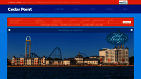 What Reservations.cedarpoint.com website looked like in 2019 (4 years ago)