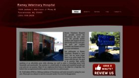 What Rameyveterinaryhospital.com website looked like in 2019 (4 years ago)