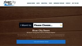 What Rivercitydoors.com.au website looked like in 2019 (4 years ago)