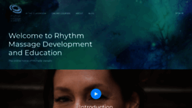 What Rhythmmassage.com.au website looked like in 2019 (4 years ago)