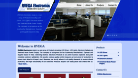 What Rvegaelectronics.com website looked like in 2019 (4 years ago)