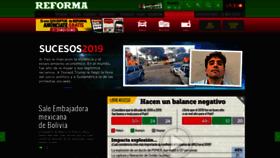 What Reforma.com website looked like in 2019 (4 years ago)