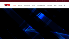 What Redmaroon.com website looked like in 2019 (4 years ago)