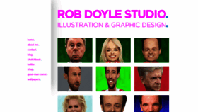 What Robdoyle.co.uk website looked like in 2019 (4 years ago)