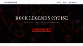 What Rocklegendscruise.com website looked like in 2020 (4 years ago)