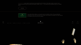 What Rolex.com website looked like in 2020 (4 years ago)