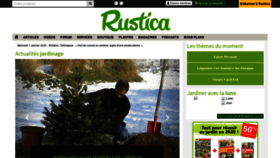 What Rustica.fr website looked like in 2020 (4 years ago)