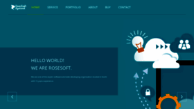 What Rosesoft.org website looked like in 2020 (4 years ago)