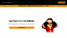 What Rbxstorm.com website looked like in 2020 (4 years ago)