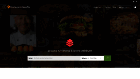 What Restaurantsnearme.co.in website looked like in 2020 (4 years ago)