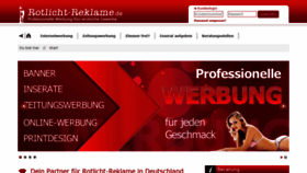 What Rotlicht-reklame.de website looked like in 2020 (4 years ago)
