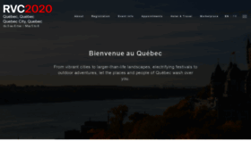 What Rendezvouscanada.ca website looked like in 2020 (4 years ago)