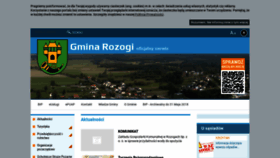What Rozogi.pl website looked like in 2020 (4 years ago)