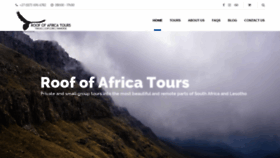 What Roofofafricatours.com website looked like in 2020 (4 years ago)