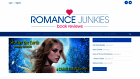 What Romancejunkies.com website looked like in 2020 (4 years ago)