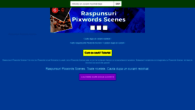 What Raspunsuri-pixwords-scenes.psdartist.com website looked like in 2020 (4 years ago)