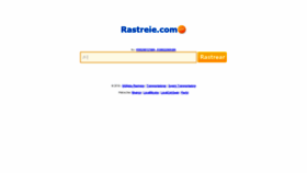 What Rastreie.com website looked like in 2020 (4 years ago)