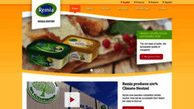 What Remia.com website looked like in 2020 (4 years ago)