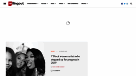 What Rollingout.com website looked like in 2020 (4 years ago)