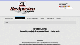 What Restposten-partner.de website looked like in 2020 (4 years ago)