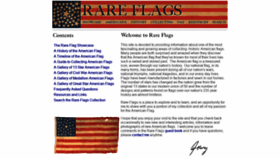 What Rareflags.com website looked like in 2020 (4 years ago)