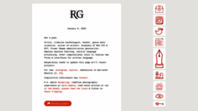 What Rossgoodwin.com website looked like in 2020 (4 years ago)
