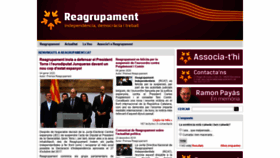 What Reagrupament.com website looked like in 2020 (4 years ago)