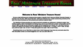 What Rosstreasurehouse.com website looked like in 2020 (4 years ago)