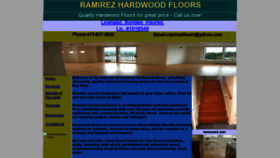 What Ramirezhardwoodfloors.com website looked like in 2020 (4 years ago)