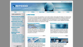 What Ritcco.com website looked like in 2020 (4 years ago)