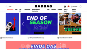 What Radbag.at website looked like in 2020 (4 years ago)