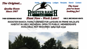 What Roosterranchllc.com website looked like in 2020 (4 years ago)