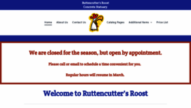 What Ruttencuttersroost.com website looked like in 2020 (4 years ago)