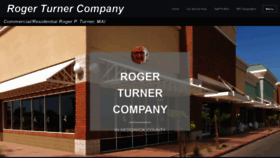 What Rogerturnerco.com website looked like in 2020 (4 years ago)