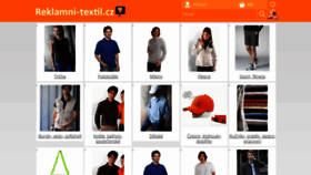 What Reklamni-textil.cz website looked like in 2020 (4 years ago)