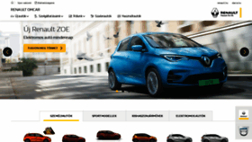 What Renaultszolnok.com website looked like in 2020 (4 years ago)