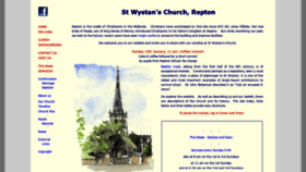What Reptonchurch.uk website looked like in 2020 (4 years ago)