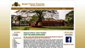 What Royalvisiontourism.com website looked like in 2020 (4 years ago)