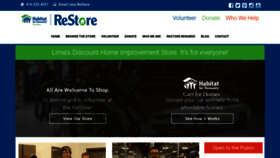 What Restorelima.org website looked like in 2020 (5 years ago)