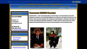What Rouwcentersegers.be website looked like in 2020 (4 years ago)