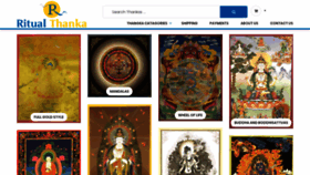 What Ritualthanka.com website looked like in 2020 (4 years ago)