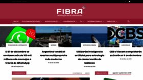 What Revistafibra.info website looked like in 2020 (4 years ago)