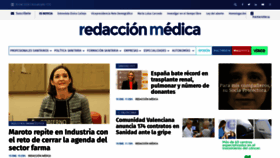 What Redaccionmedica.com website looked like in 2020 (4 years ago)
