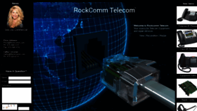 What Rockcomm.com website looked like in 2020 (4 years ago)