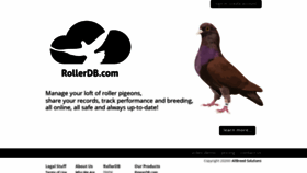 What Rollerdb.com website looked like in 2020 (4 years ago)
