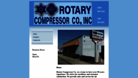 What Rotarycompressor.com website looked like in 2020 (4 years ago)