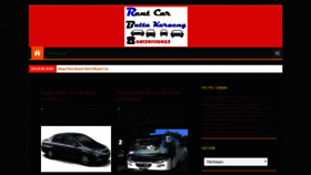 What Rentcarbuttakaraeng.com website looked like in 2020 (4 years ago)