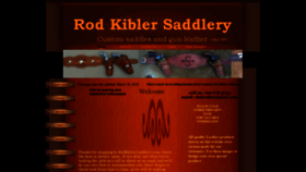 What Rodkiblersaddlery.com website looked like in 2020 (4 years ago)