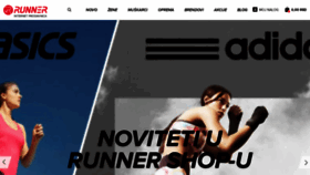 What Runner.rs website looked like in 2020 (4 years ago)