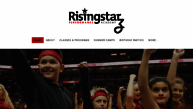 What Risingstarzmusic.com website looked like in 2020 (4 years ago)